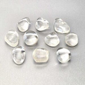 Clear Quartz tumbled stone