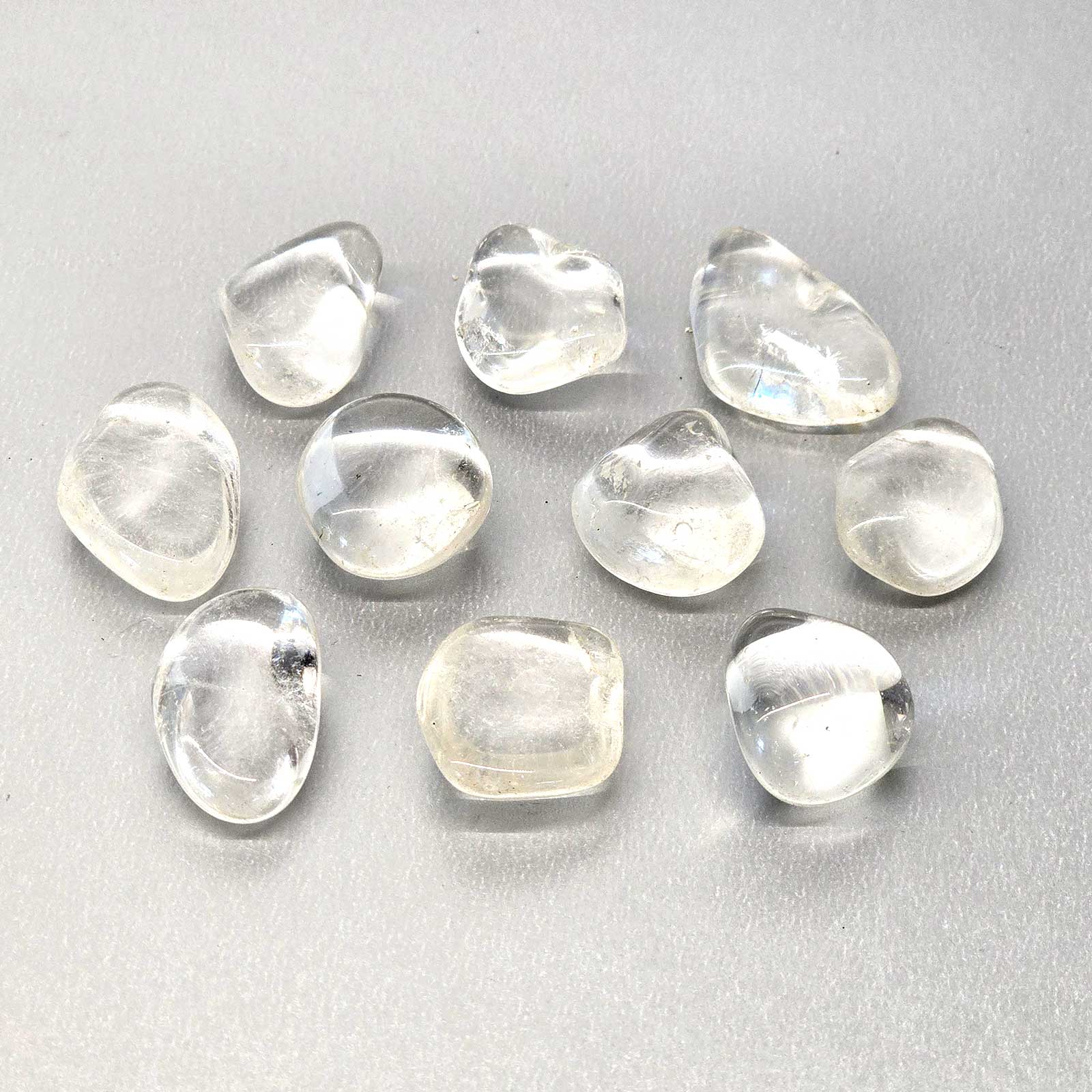 Clear Quartz tumbled stone