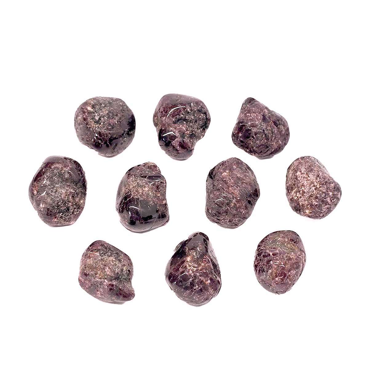 Garnet rough stones