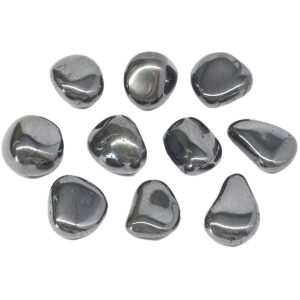Hematite tumbled stones