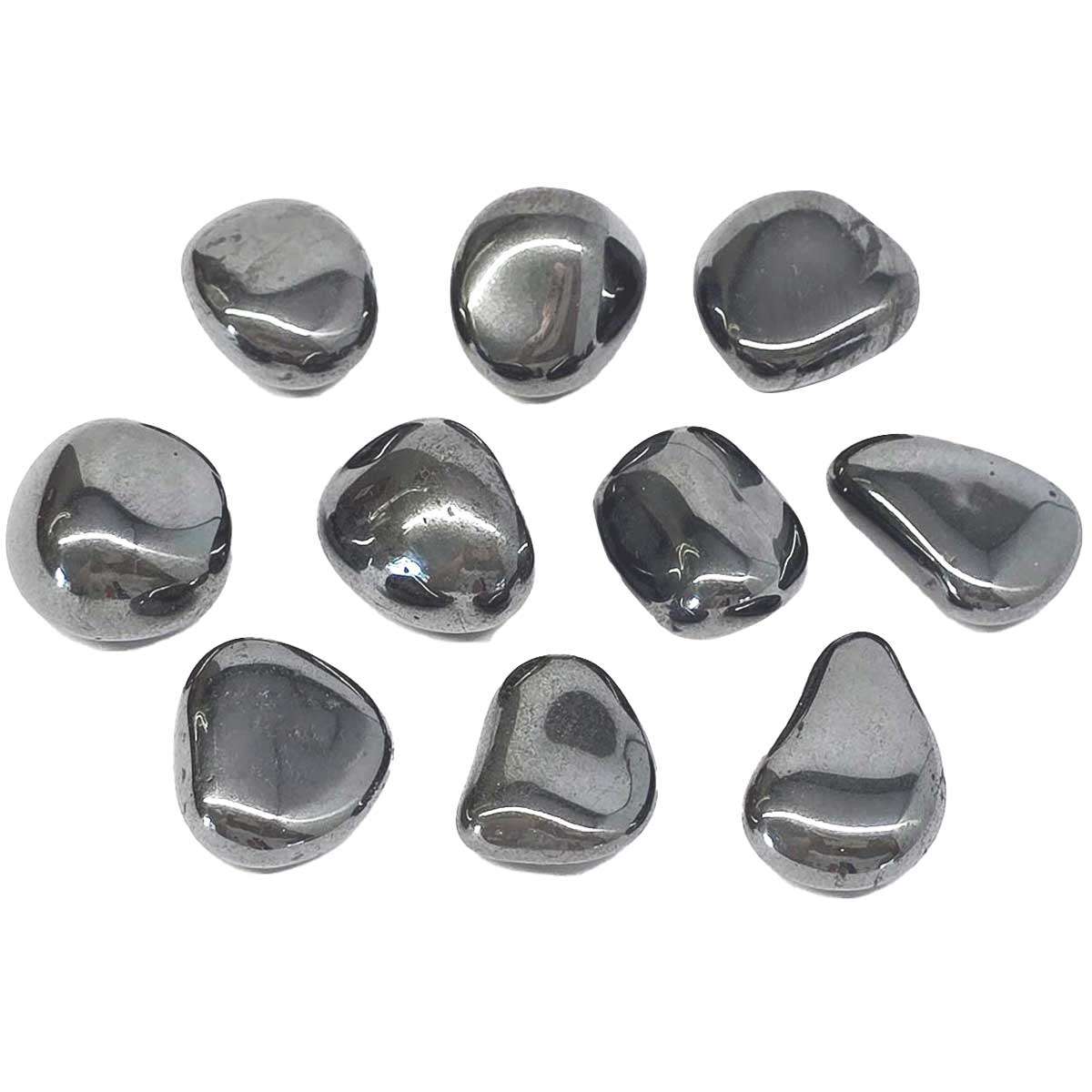 Hematite tumbled stones