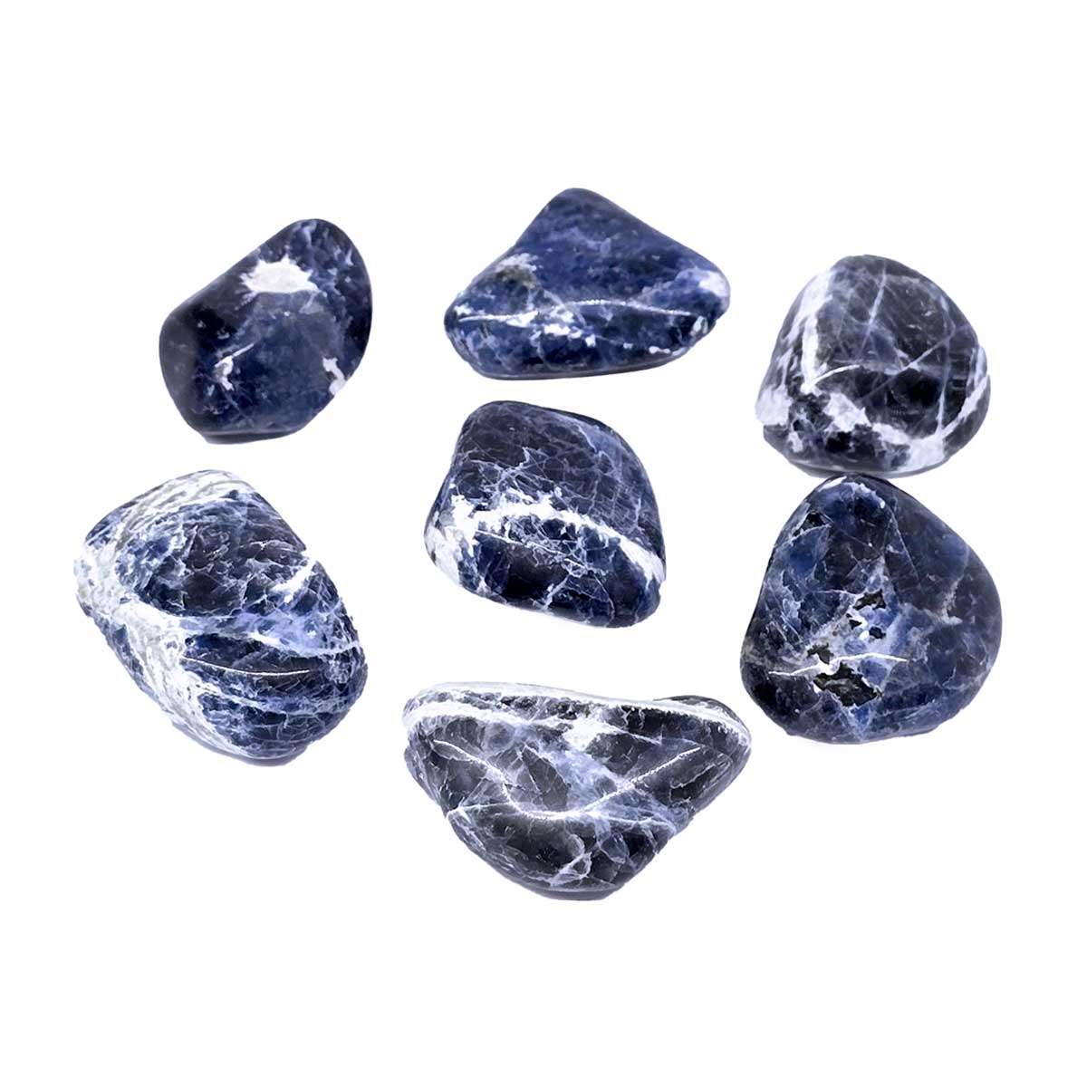 sodalite tumbled stones