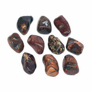 Jasper mix tumbled stones
