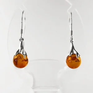 amber earrings