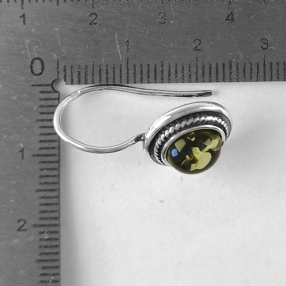 amber earrings