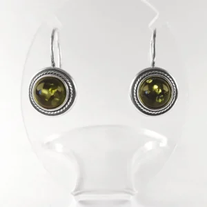 amber earrings