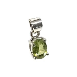 Peridot Pendant - 925 Sterling Silver
