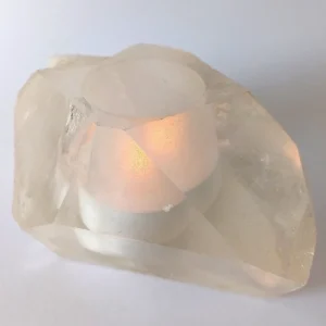 quartz candleholder
