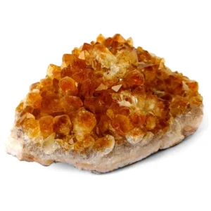 citrine rough cluster brazil