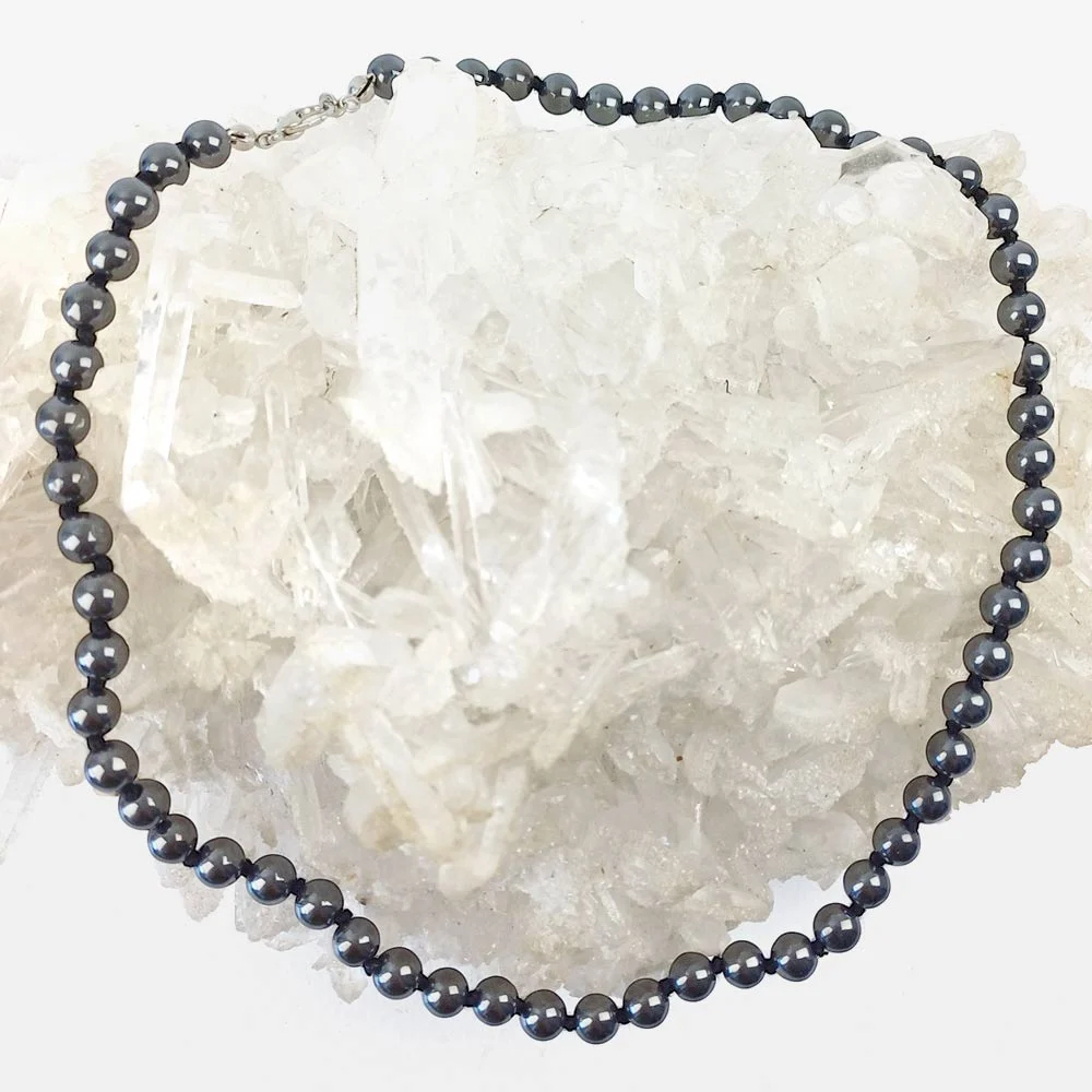 hematite necklace
