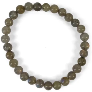 labradorite bracelet 6mm beads