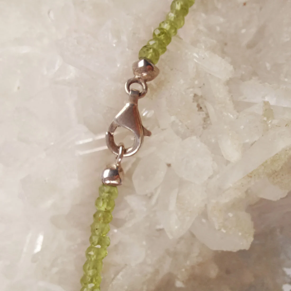 peridot necklace