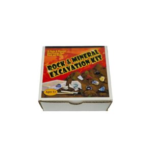 Rock And Mineral Excavation Kit 14.5x13.5 cm