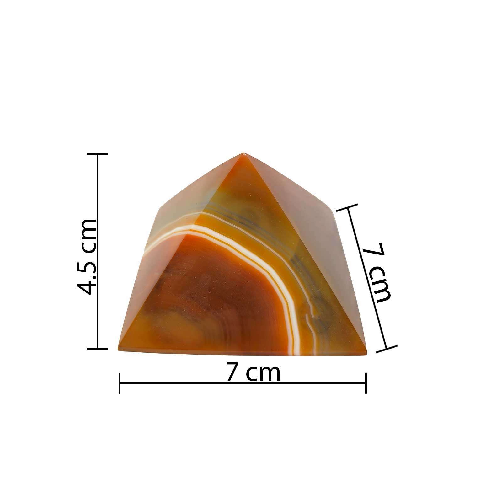 Pyramid Agate 7x7x4.5 cm - Image 2
