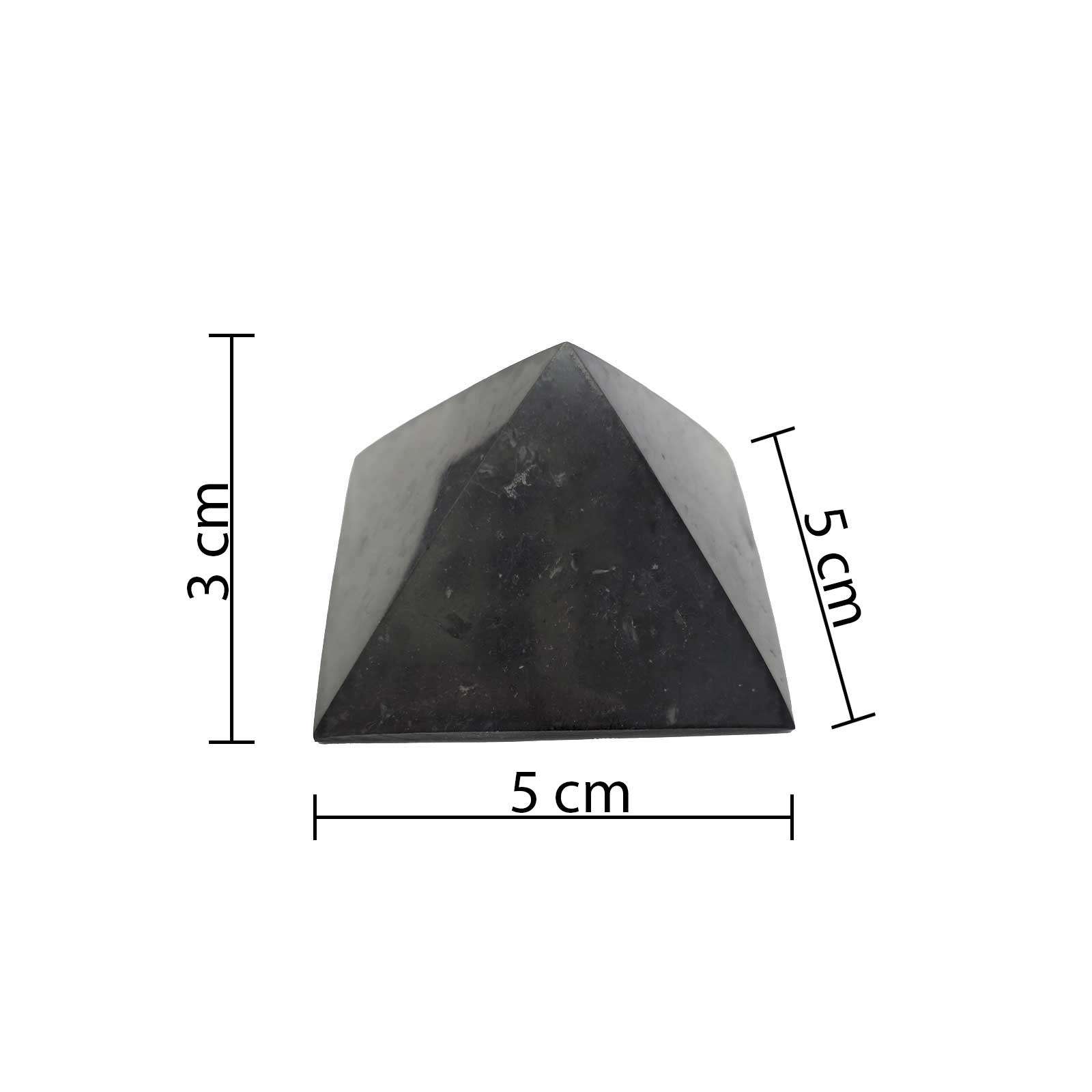 Pyramid Shungite 5x5x3 cm - Image 2