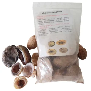 Agate geode bag for kids