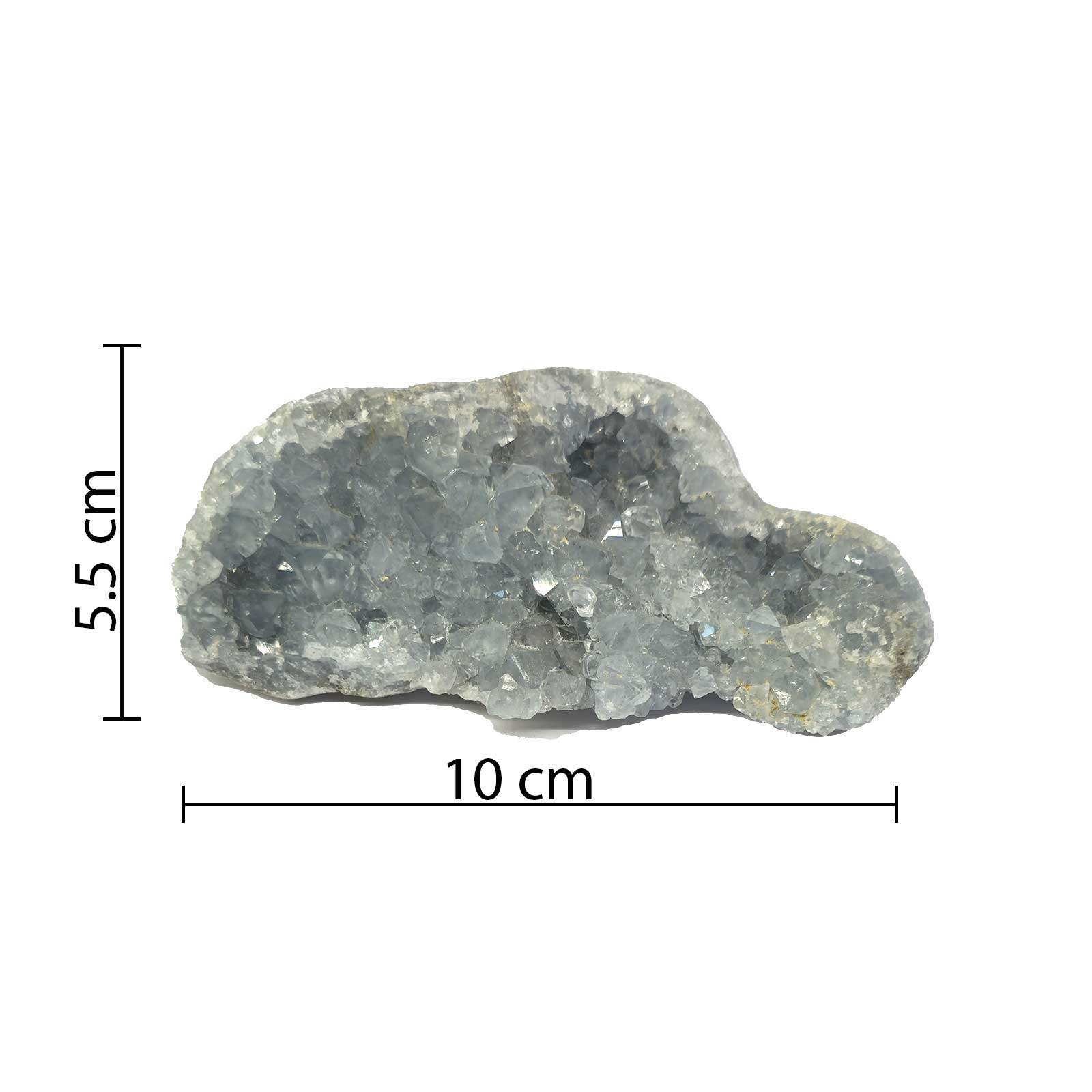 Celestite Blue Madagascar 10x5.5 cm - Image 2