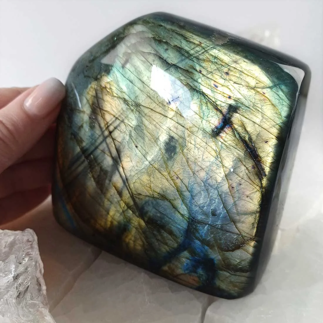 Labradorite Polished Piece - ideal for meditation