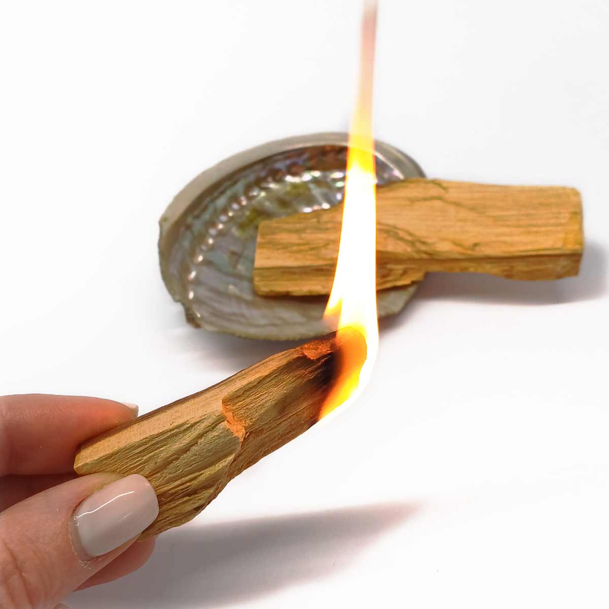 Palo Santo smudging - incense