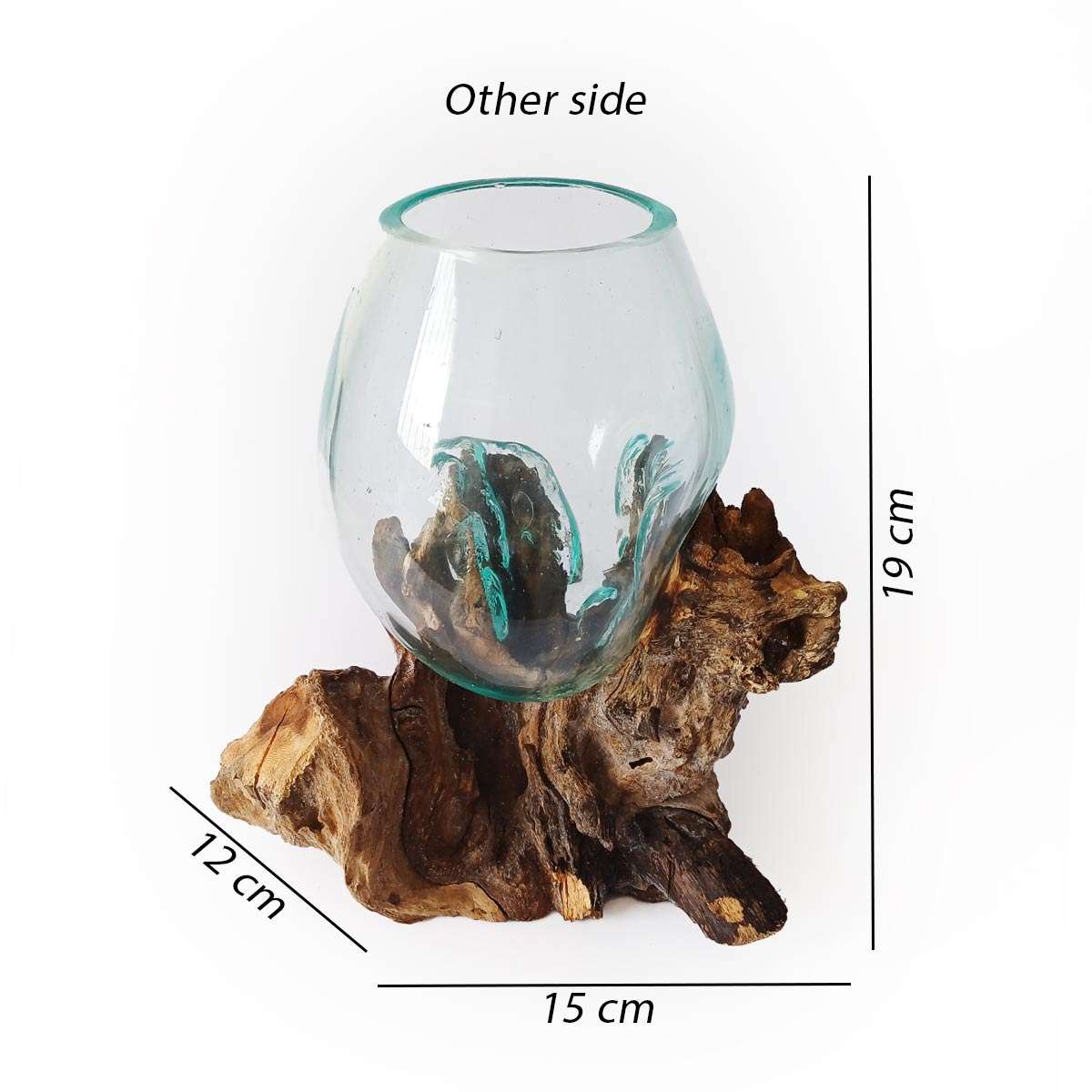 Molten Glass on Gamal Root