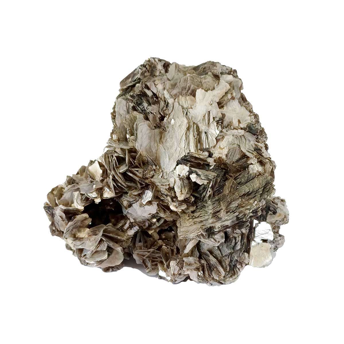 Muscovite mineral cluster