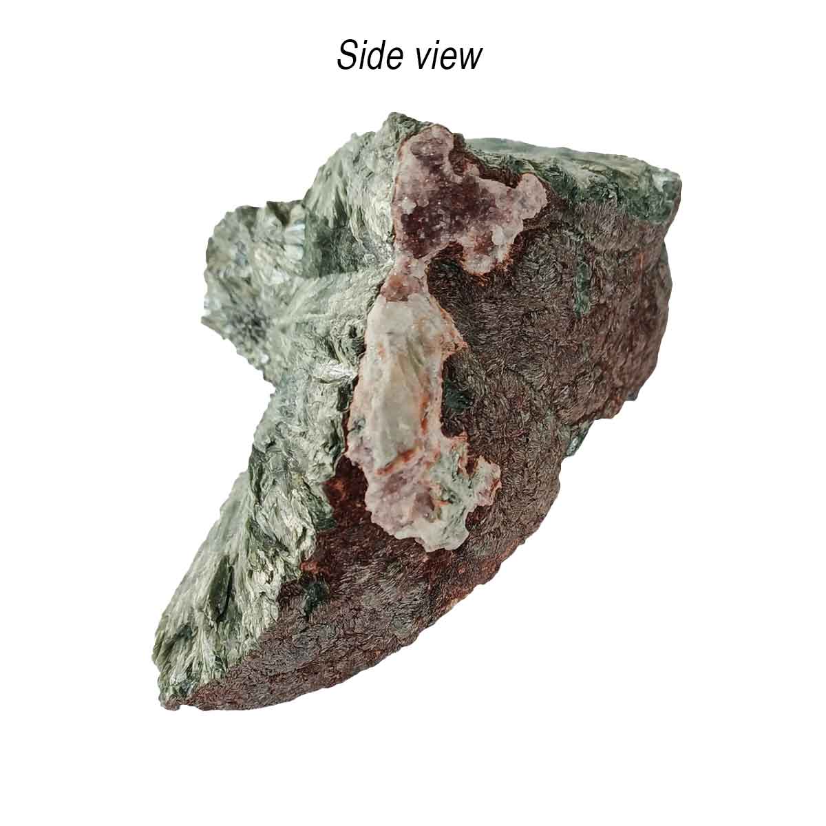 Seraphinite side view