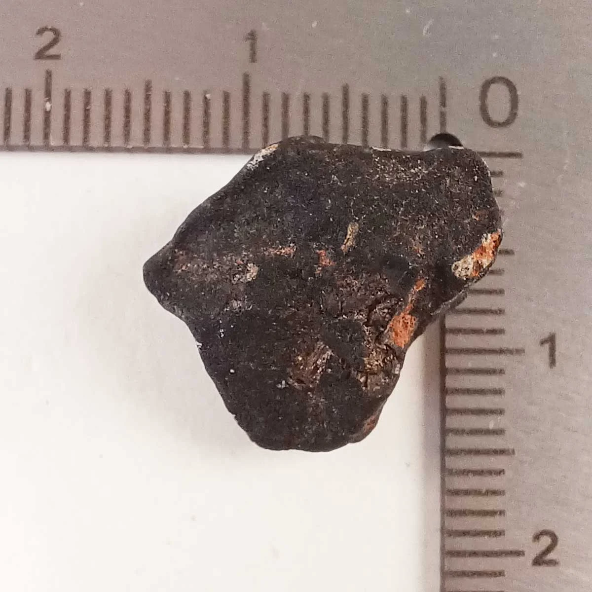 Holbrook Meteorite Fragment 1.4 x 1.5cm - Image 2