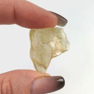 Libyan Desert Meteorite Impact Glass 2.2 x 3.2 cm