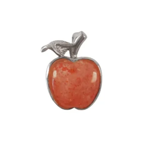 sunstone apple pendant
