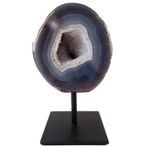 agate on metal