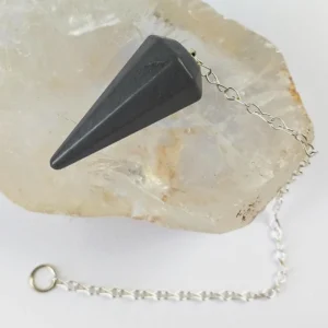 Hematite Pendulum with chain
