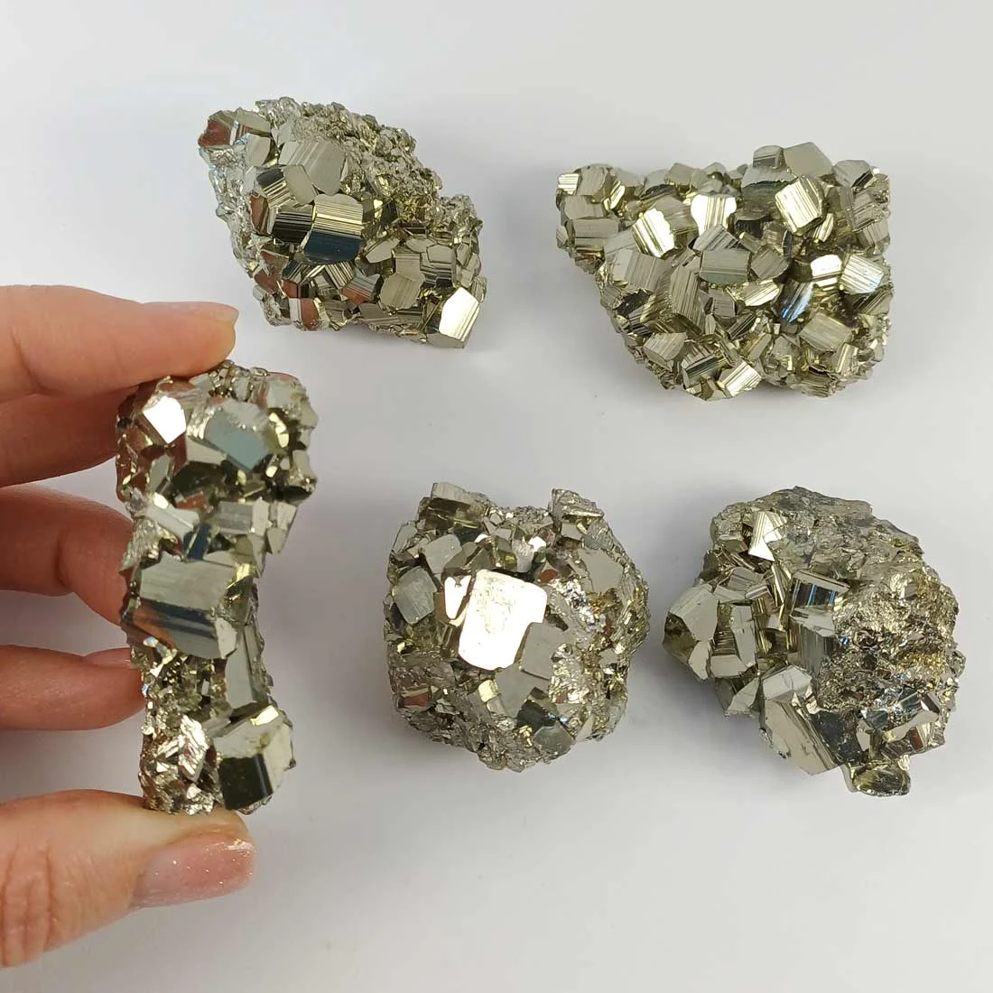 Pyrite Piece – Large Crystal Formations 90grams